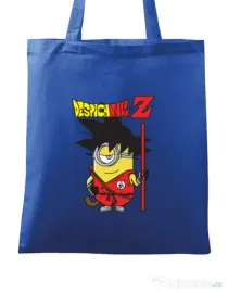 Sacosa din panza Despicaball Z Son Goku Albastru regal