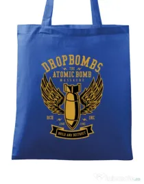 Sacosa din panza Dropbombs Albastru regal