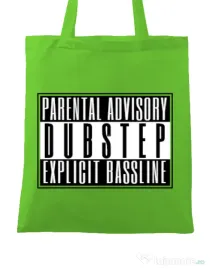 Sacosa din panza Explicit bassline Verde mar