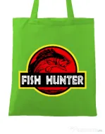 Sacosa din panza Fish hunter Verde mar