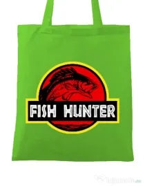 Sacosa din panza Fish hunter Verde mar