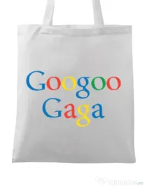 Sacosa din panza Googoo Gaga Alb
