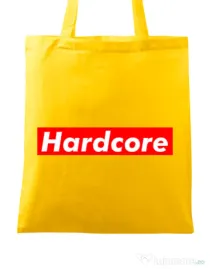Sacosa din panza Hardcore Galben