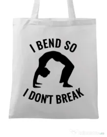 Sacosa din panza I bend Alb