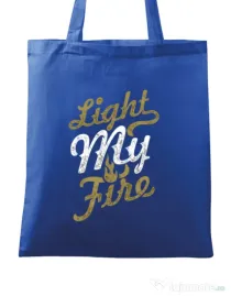 Sacosa din panza Light My Fire Albastru regal