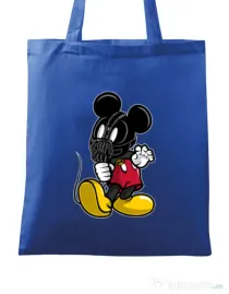Sacosa din panza Mickey Bane Albastru regal