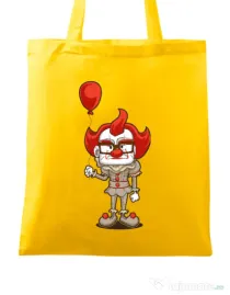 Sacosa din panza NICE CLOWN Galben
