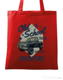 Sacosa din panza Off-road truck Rosu