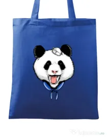 Sacosa din panza Panda Sailor Albastru regal