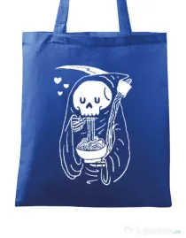 Sacosa din panza Ramen Reaper Albastru regal