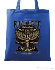 Sacosa din panza Road Rage Albastru regal