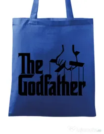 Sacosa din panza The godfather Albastru regal