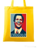 Sacosa din panza Trololo Galben