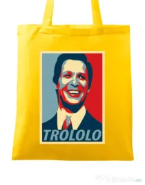 Sacosa din panza Trololo Galben