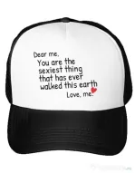 Sapca personalizata Dear me Alb