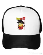 Sapca personalizata Despicaball Z Son Goku Alb