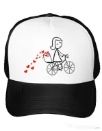 Sapca personalizata Dovezi de dragoste 1 Alb