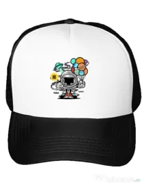 Sapca personalizata Gift From Outer Space Alb