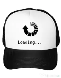 Sapca personalizata Loading Alb