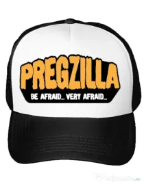Sapca personalizata Pregzilla Alb