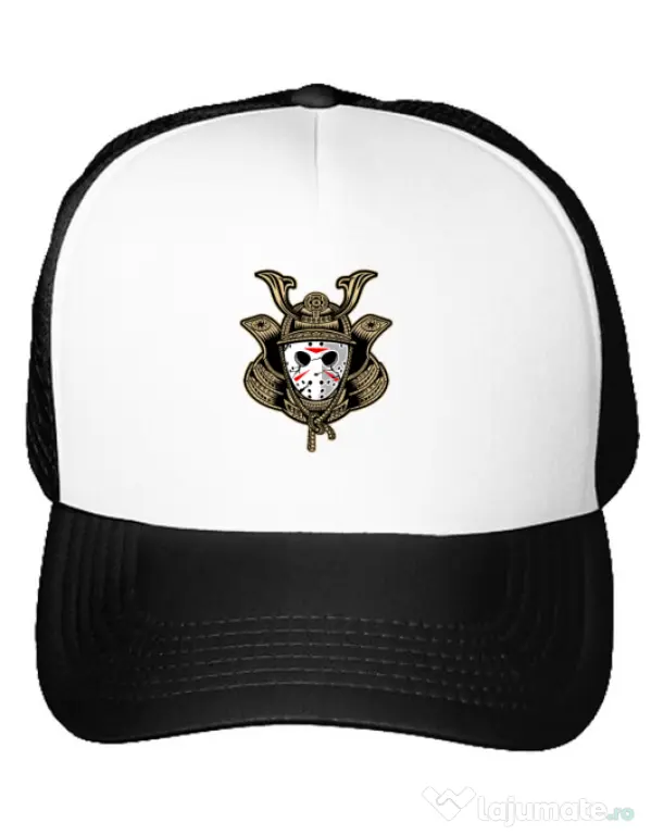 Sapca personalizata Samurai Jason Alb
