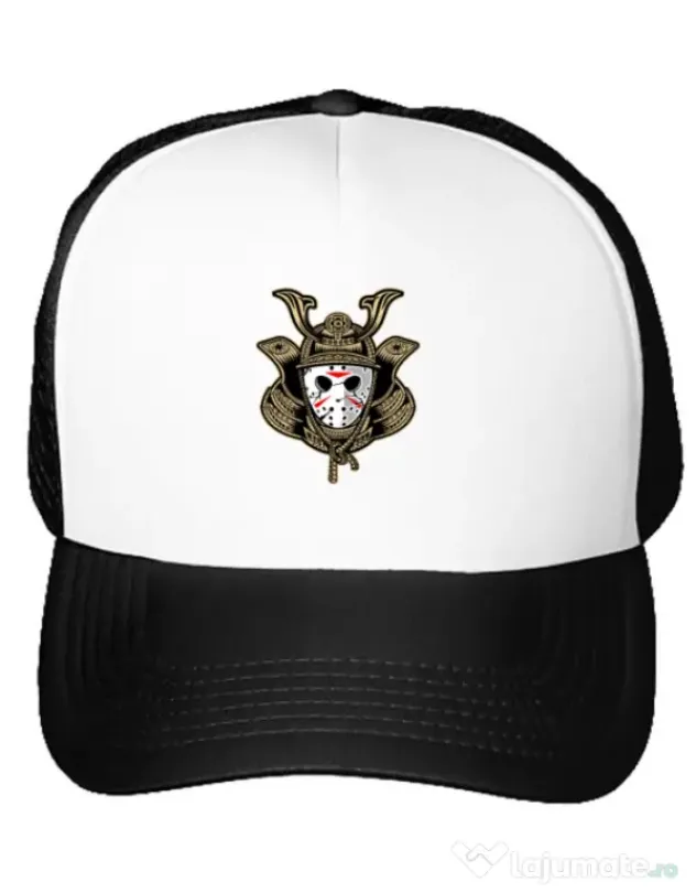 Sapca personalizata Samurai Jason Alb