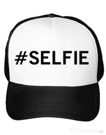 Sapca personalizata Selfie Alb