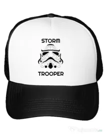 Sapca personalizata Storm trooper Alb