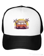 Sapca personalizata Sunset Van Alb