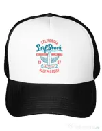 Sapca personalizata Surf Beach Alb