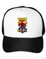 Sapca personalizata The Amazing Spiderman Alb