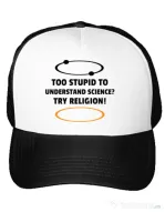 Sapca personalizata Try religion Alb