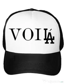 Sapca personalizata Voila Alb