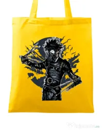 Sacosa din panza Gas mask scissor Galben