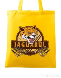 Sacosa din panza Jaguarul Galben