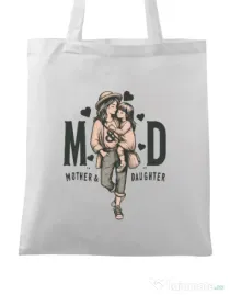 Sacosa din panza M&D 04 Alb