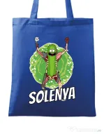 Sacosa din panza Solenya Albastru regal