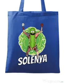 Sacosa din panza Solenya Albastru regal