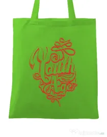Sacosa din panza Youth has no age Verde mar