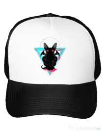 Sapca personalizata Cathulhu Alb