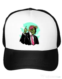 Sapca personalizata Make zombies great again Alb