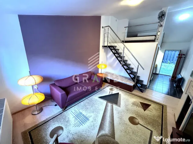 Ap 1 cameră+nișă de dormit | TERASĂ | Hotel Premier/Gri