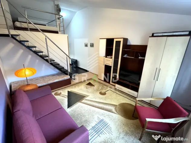 Ap 1 cameră+nișă de dormit | TERASĂ | Hotel Premier/Gri