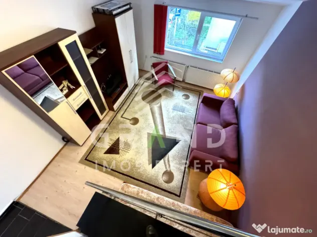 Ap 1 cameră+nișă de dormit | TERASĂ | Hotel Premier/Gri