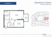 Militari-Metrou Preciziei -2 Camere , 58.2 mp, Ideal Inve...