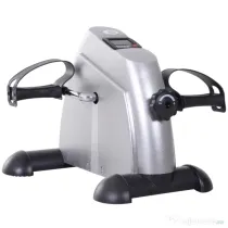 HOMCOM Bicicletă de Exerciții Compactă cu Rezistență Reglabilă și Ecran LCD pentru Antrenament la Domiciliu | Aosom Romania