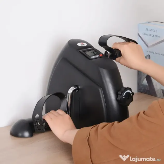 HOMCOM Mini dispozitiv de pedalare, aparat de fitness pentru pedalare | Aosom Romania