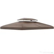 Acoperiș de Schimb Outsunny pentru Foisor, Impermeabil Dublu strat 3x4m | Aosom Romania 
