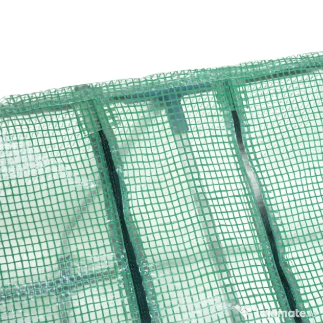 Outsunny sera gradina cu prelata, 270x90x90cm, verde | Aosom Romania