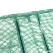 Outsunny sera gradina cu prelata, 270x90x90cm, verde 